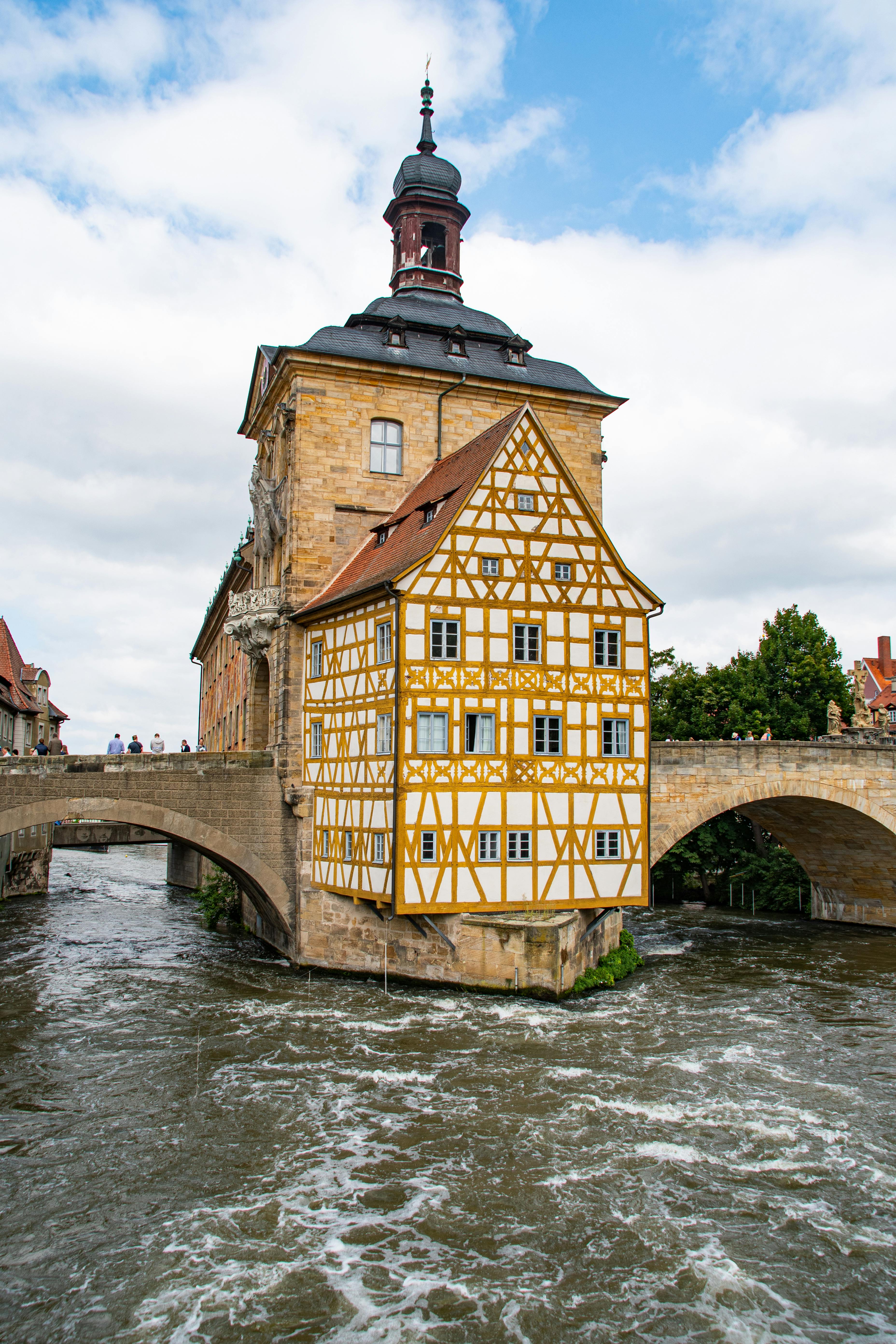 3712x5568 Altes Rathaus on Bridge in Bamberg in Germany · Free