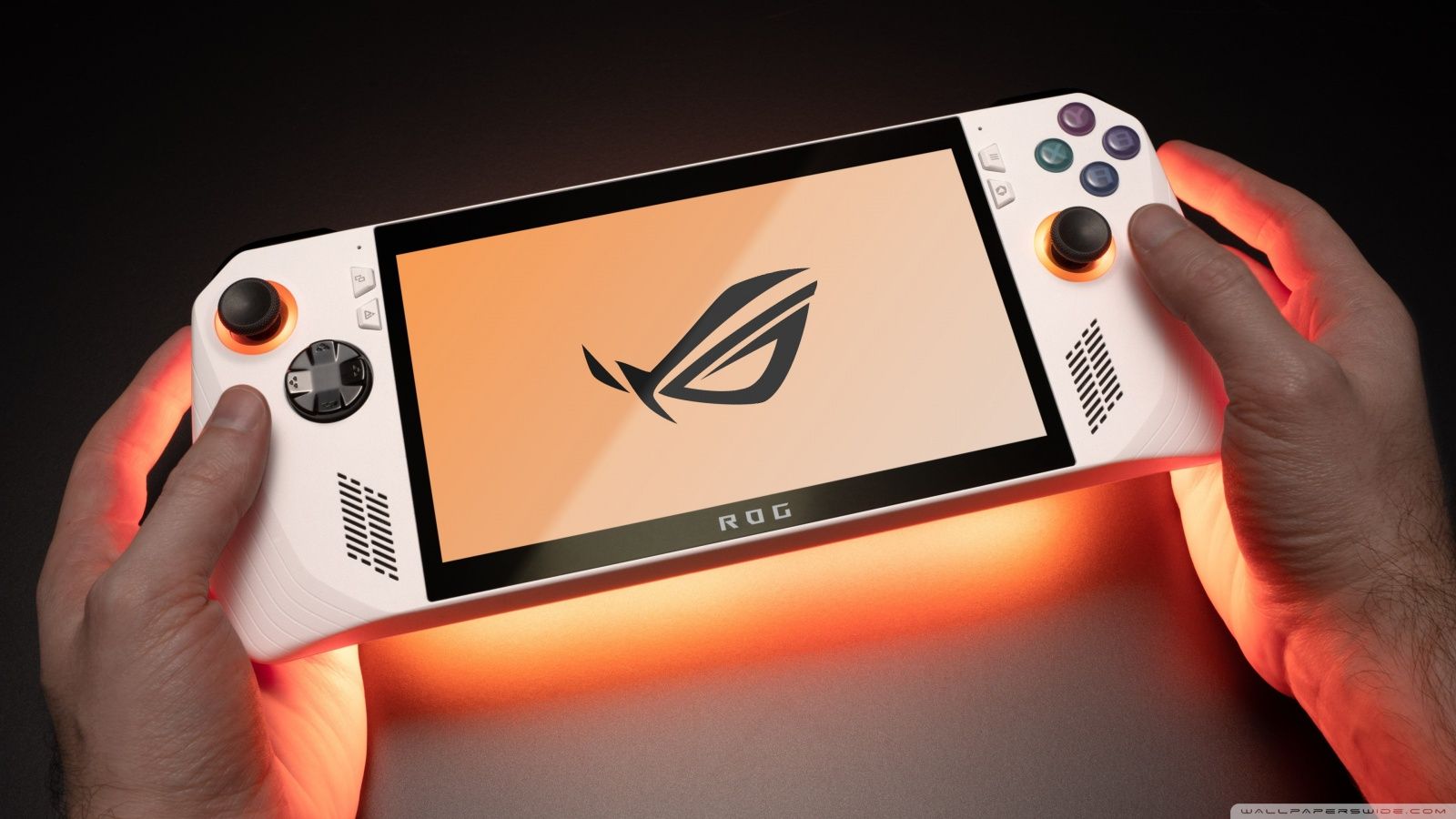 1600x900 Asus ROG Ally Console 4K UHD Wallpaper for UltraHD Desktop and TV : Widescreen and UltraWide Display : Smartphone and Tablet Devices