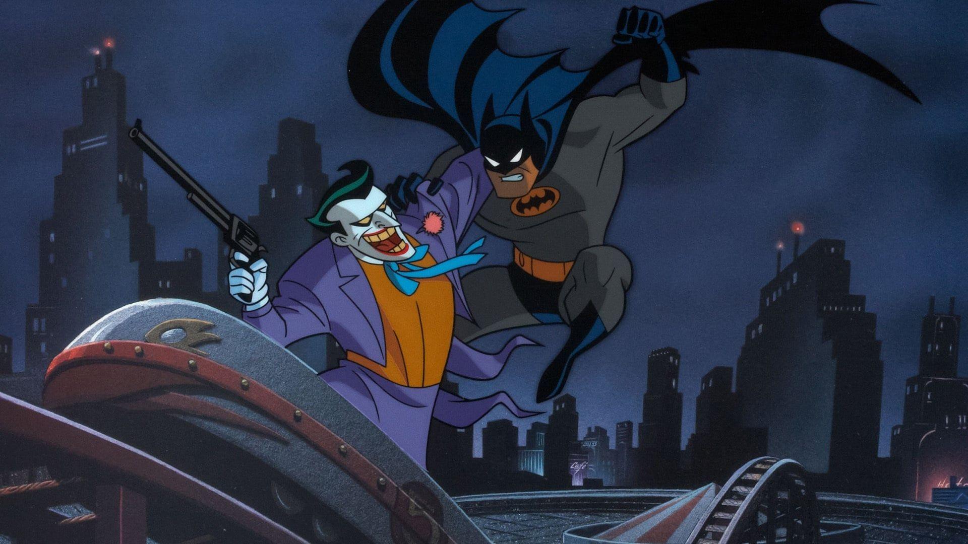 1920x1080 The Animated Series Batman Fighting Joker The Animated