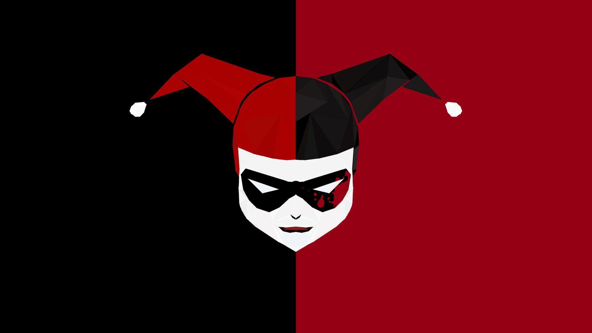1920x1080 Harley Quinn, Joker, Poly, Batman, Batman: The Animated Series