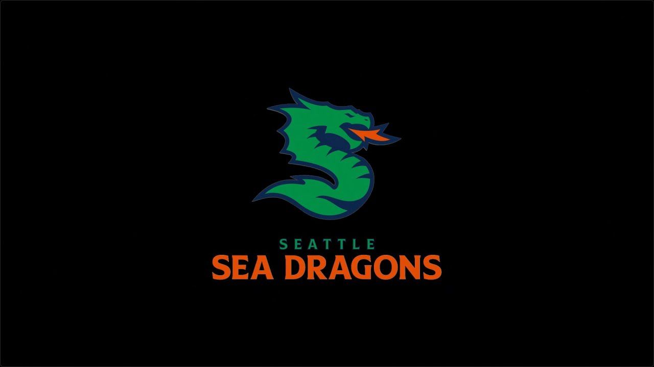 1280x720 Seattle Sea Dragons: XFL unveils team names and logos. FOX 13 Seattle