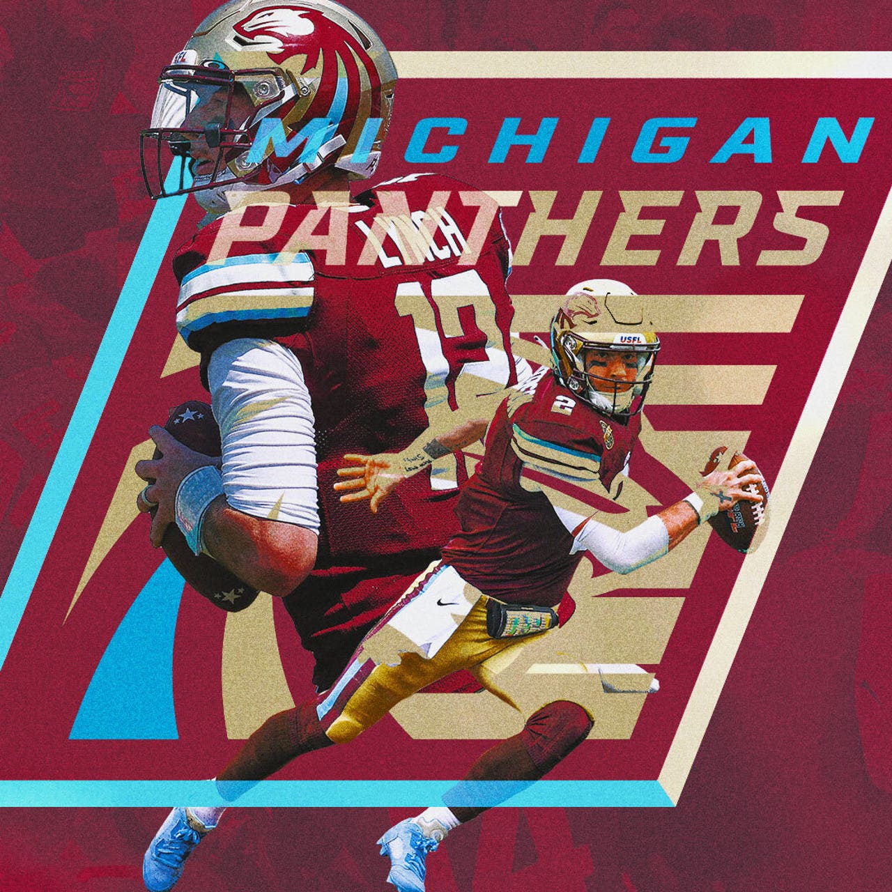 1280x1280 Michigan Panthers win behind run game as QBs struggle