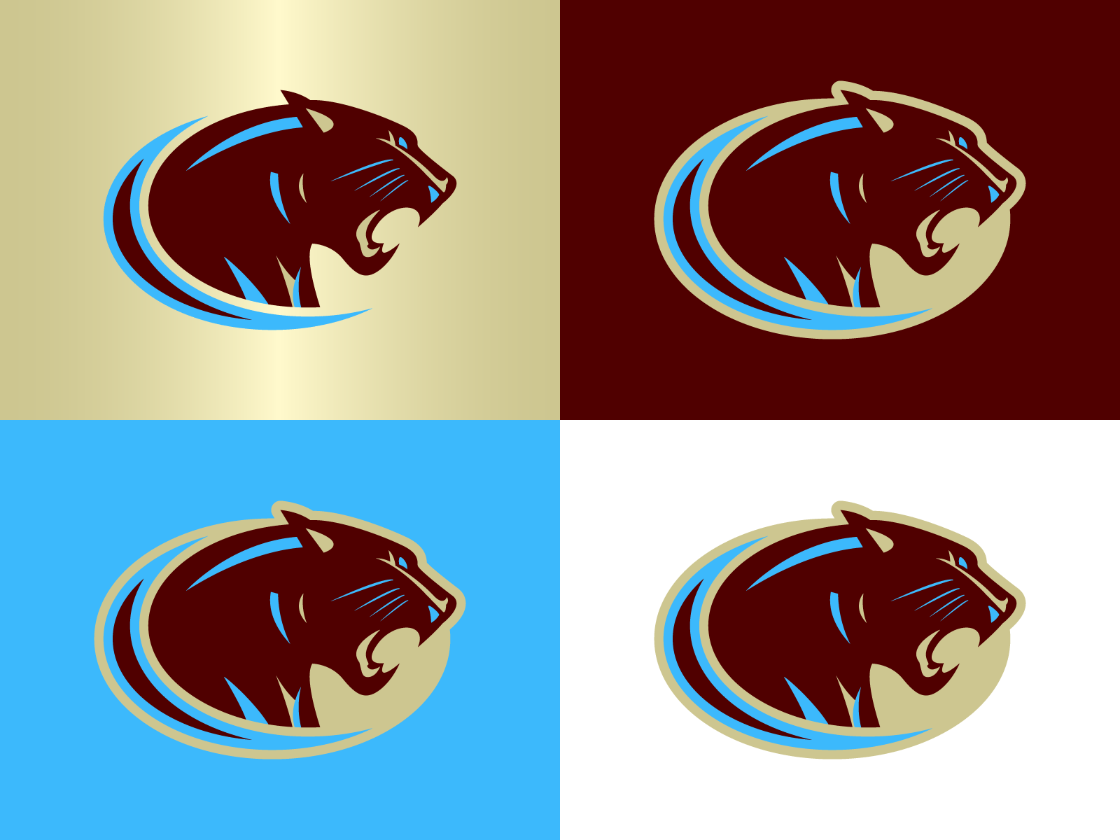 1600x1200 Michigan Panthers Resurrection. Logo by Ryan L. Smith on Dribbble