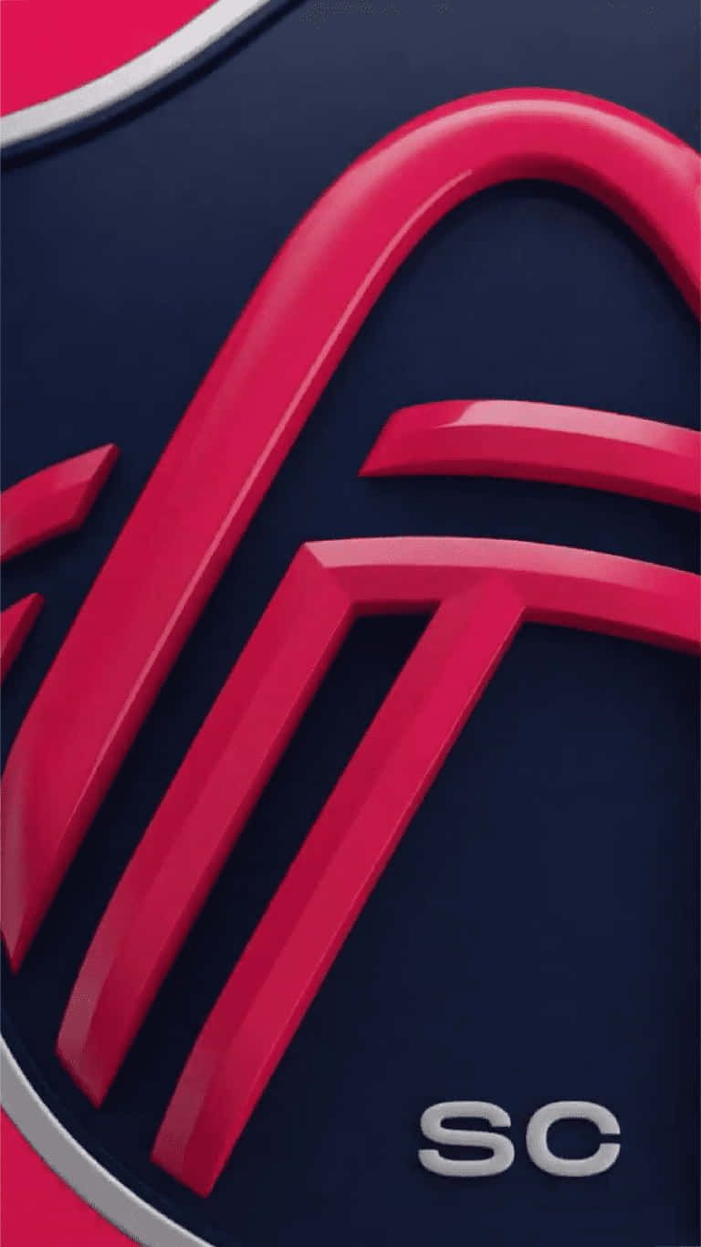 768x1365 Download St. Louis City SC Logo Zoomed In Wallpaper