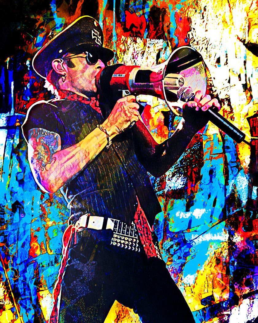 840x1050 Scott Weiland Art Print, STP Canvas, Stone Temple Pilots, Velvet Revolver Art