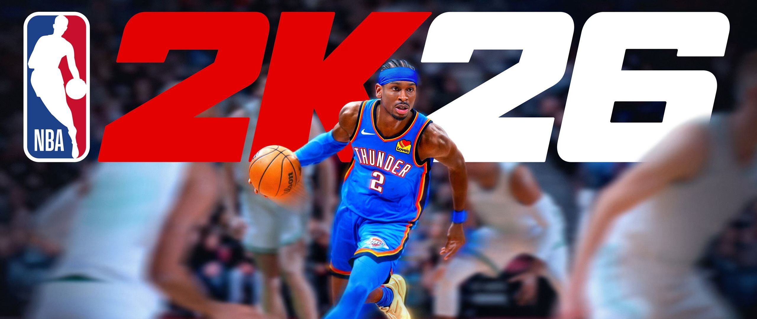 2560x1080 NBA 2K26 Wallpaper 4K, Shai Gilgeous Alexander, Key Art