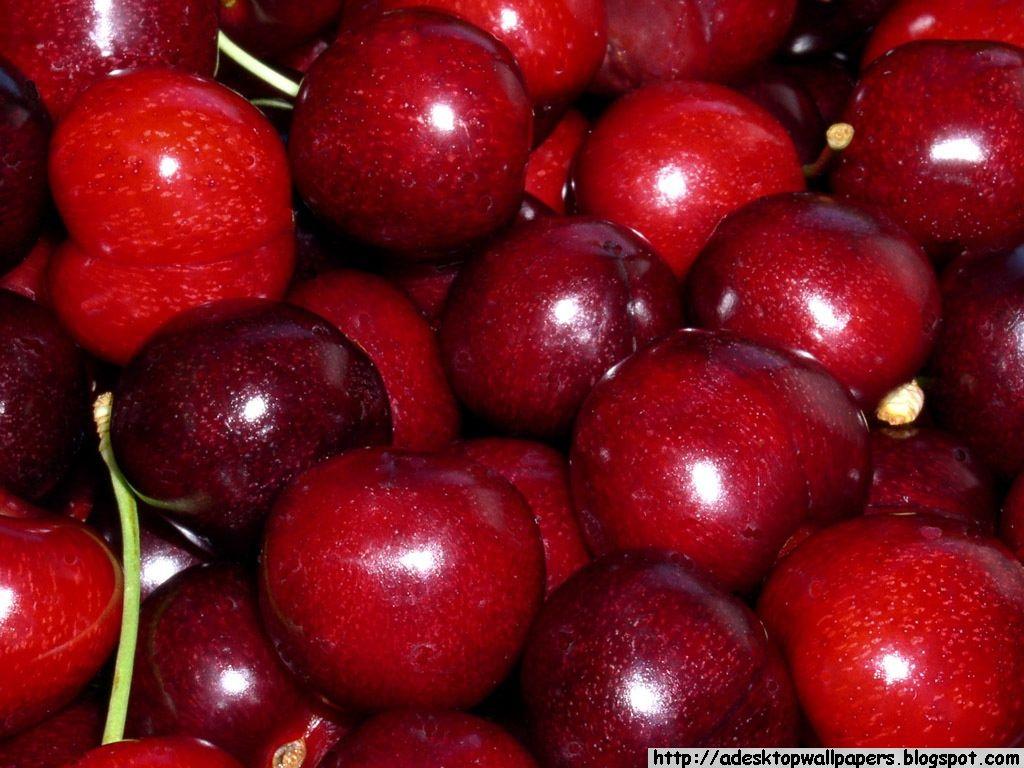 1024x768 Free download Cherry Cherries Fruit Desktop Wallpaper PC