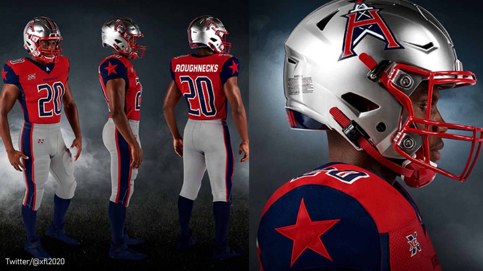 1600x900 Houston Roughnecks' XFL uniforms give a nod to city's football past