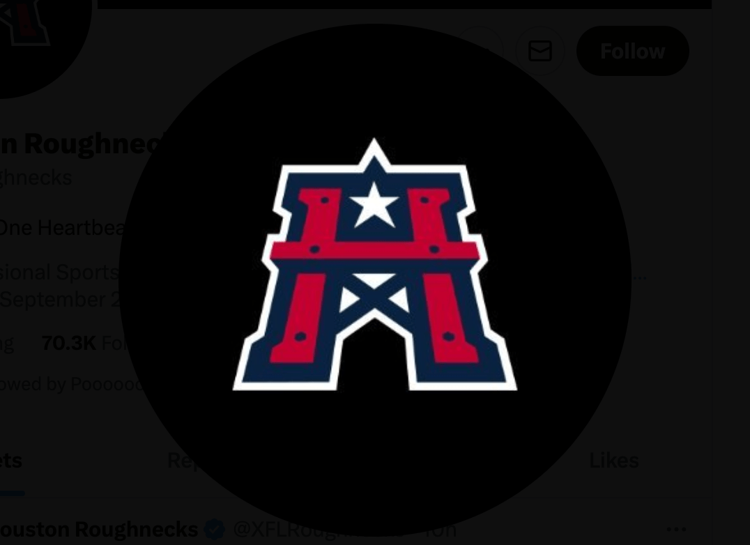 1076x782 Roughnecks advance to XFL South Division championship game