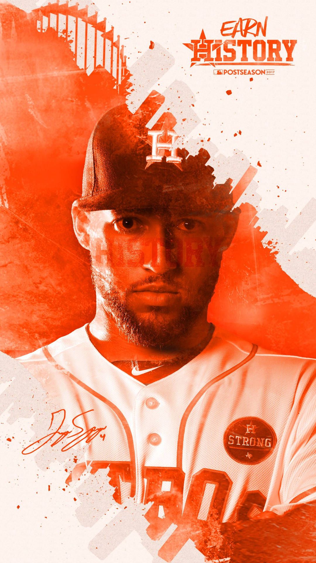 1080x1920 Download Houston Astros George Springer Wallpaper