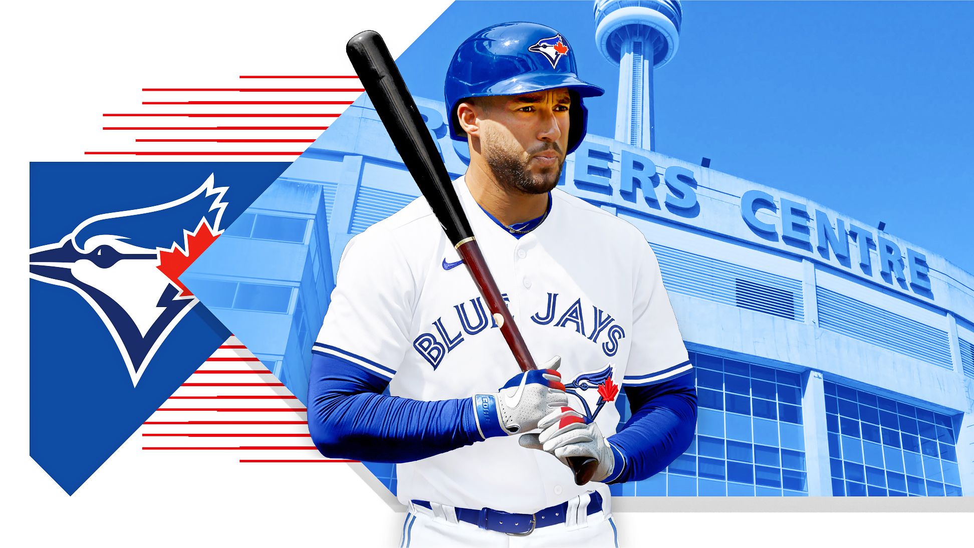 1944x1094 Toronto Blue Jays' George Springer heads to IL with oblique strain