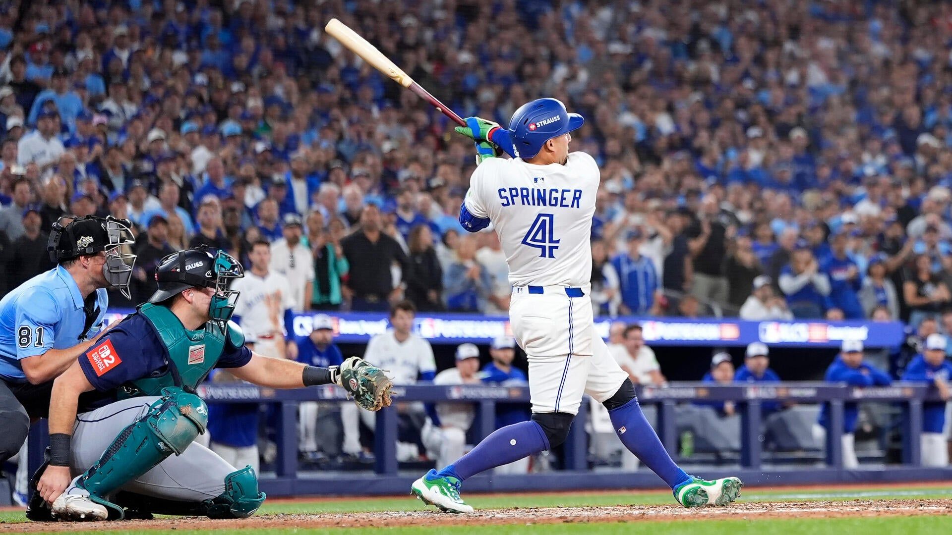 1920x1080 Blue Jays advance to World Series on dramatic George Springer HR; NBA regular season tips off tonight