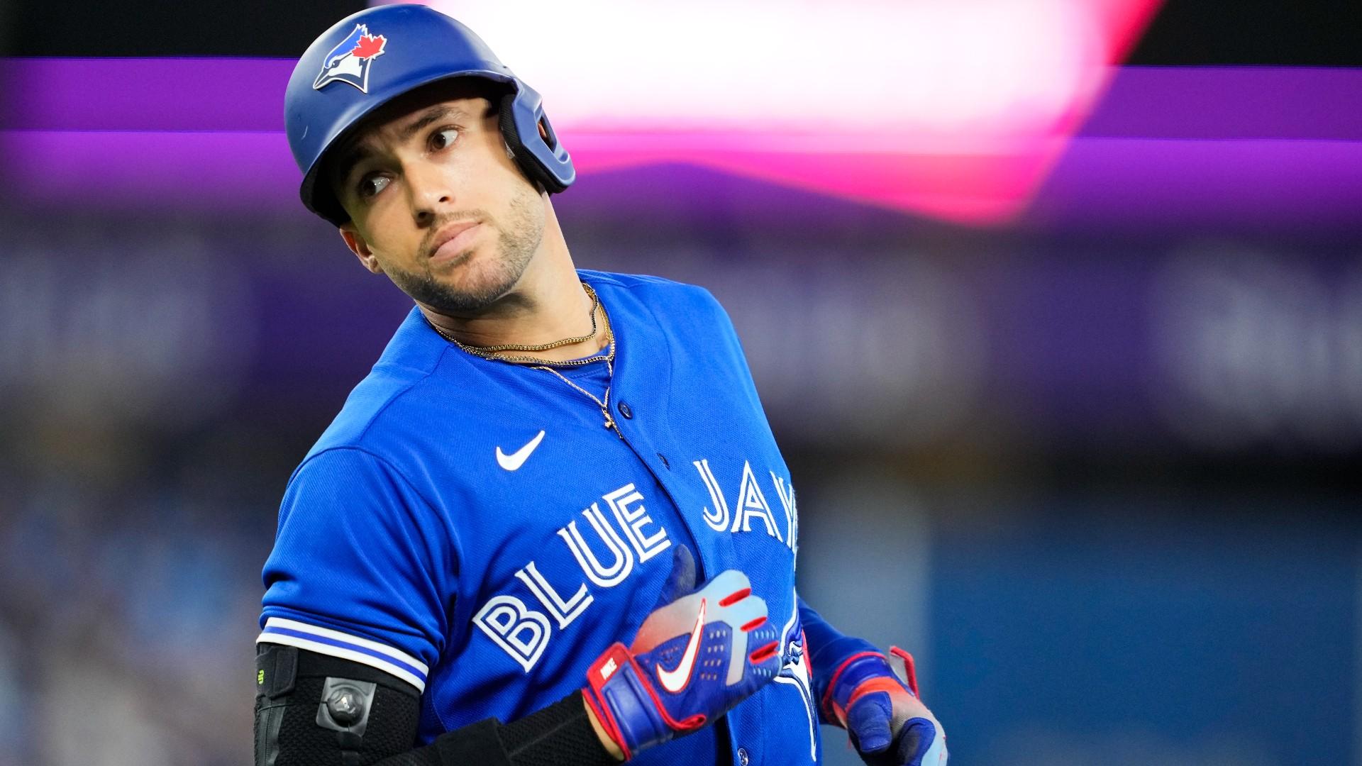 1920x1080 George Springer injury update: Latest news on Blue Jays OF's hand after HBP in WCS Game 1 vs. Mariners