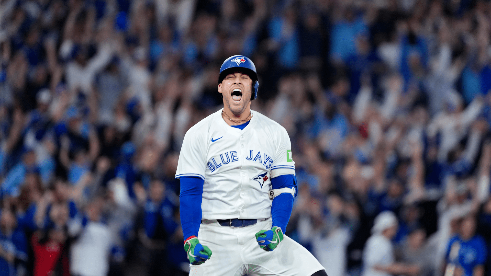 1920x1080 George Springer's playoff legacy grows with one swing that sends the Blue Jays to the 2025 World Series