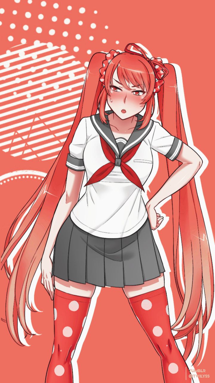 720x1280 Yandere Simulator Lockscreen