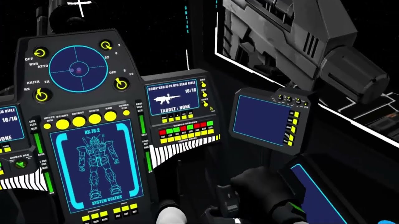 1280x720 Piloting A Gundam In VR