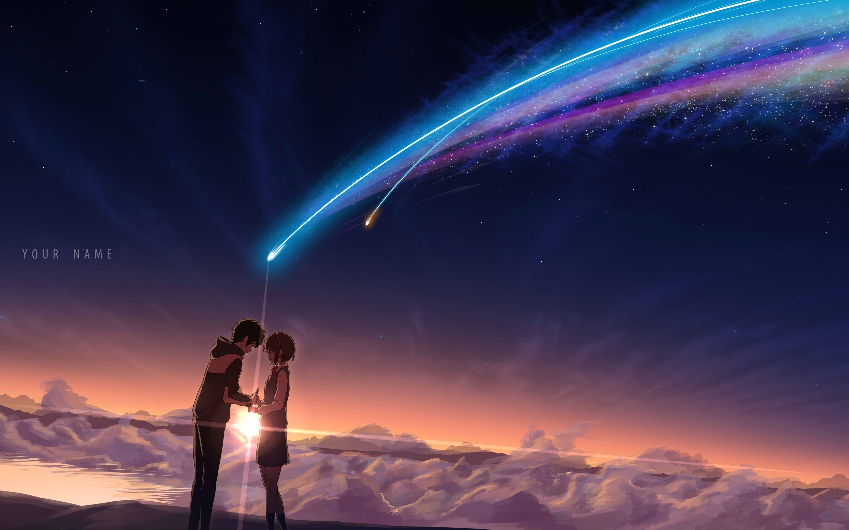 2880x1800 Your Name Wallpaper 4K, 8K, Lofi, Love couple