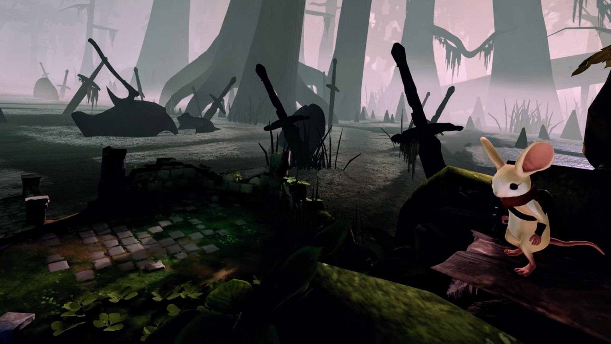 2048x1152 Playing Moss on HTC Vive Pro will blow your mind