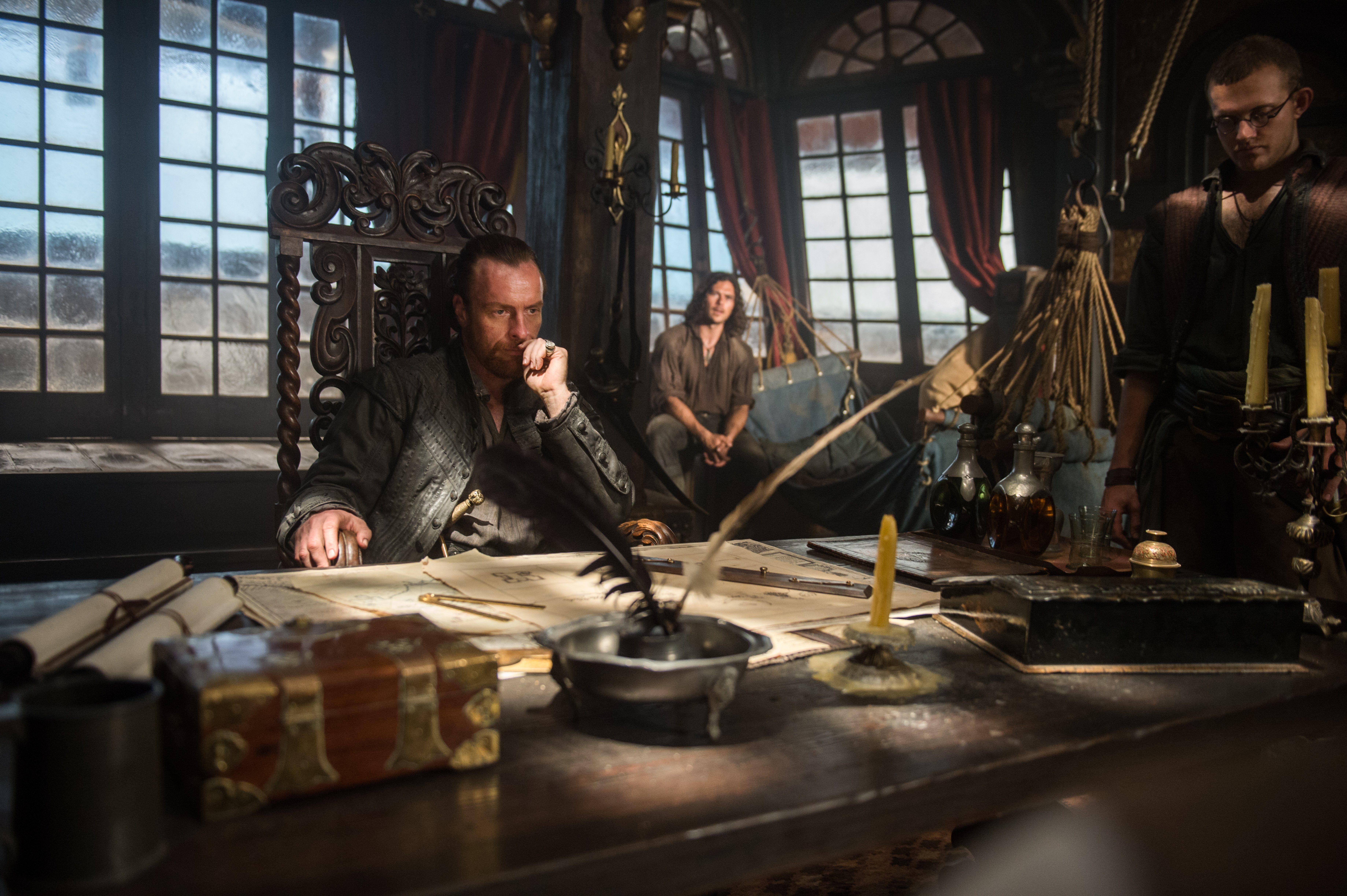 7354x4895 Captain Flint (Black Sails) Wallpaper and Background: Free HD Download