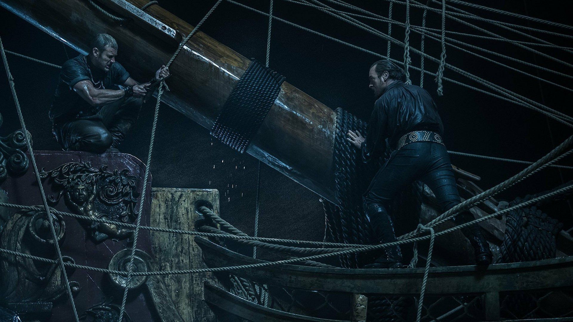 1920x1080 Download Tom Hopper Billy Bones Toby Stephens Captain Flint (Black Sails) TV Show Black Sails HD Wallpaperx1080