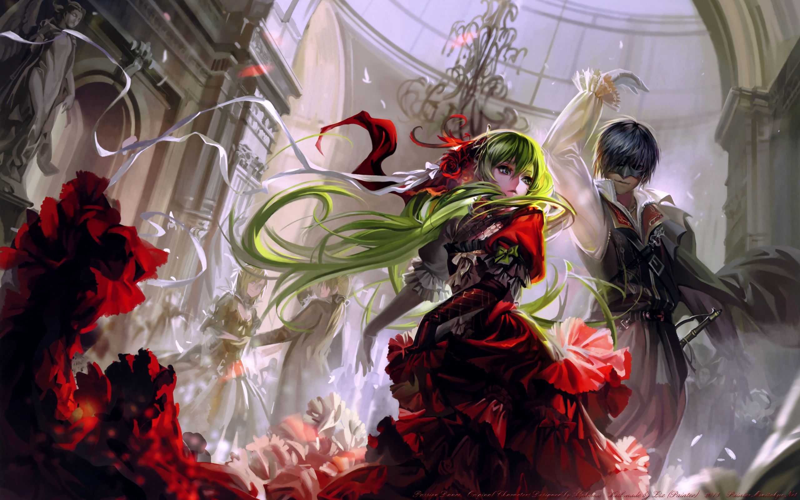2560x1600 Cantarella Vocaloid Dance Wallpaper By Ra Liliumx1600