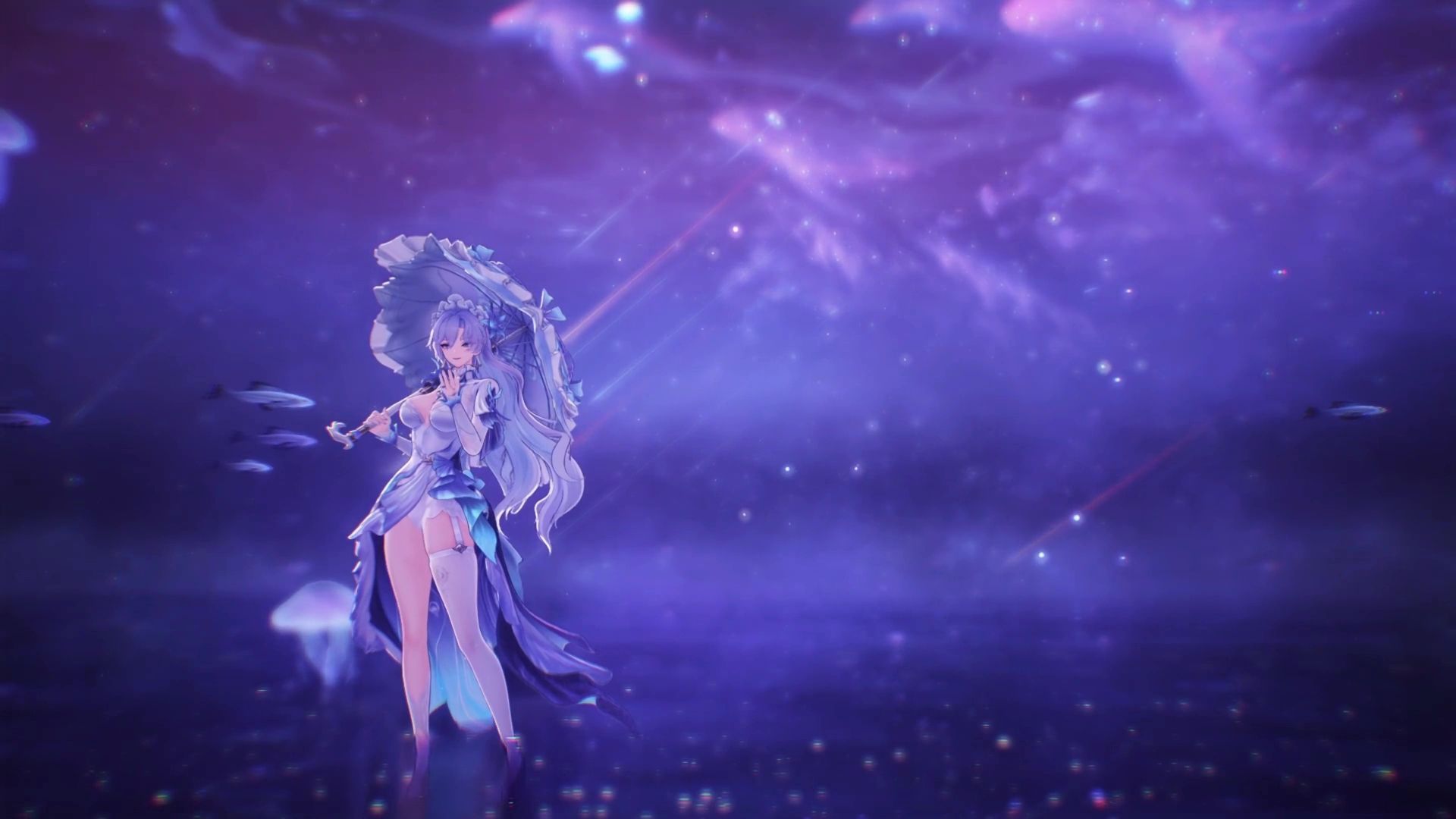 1920x1080 Cantarella Deep Sea Stars Wuthering Waves Live Wallpaper