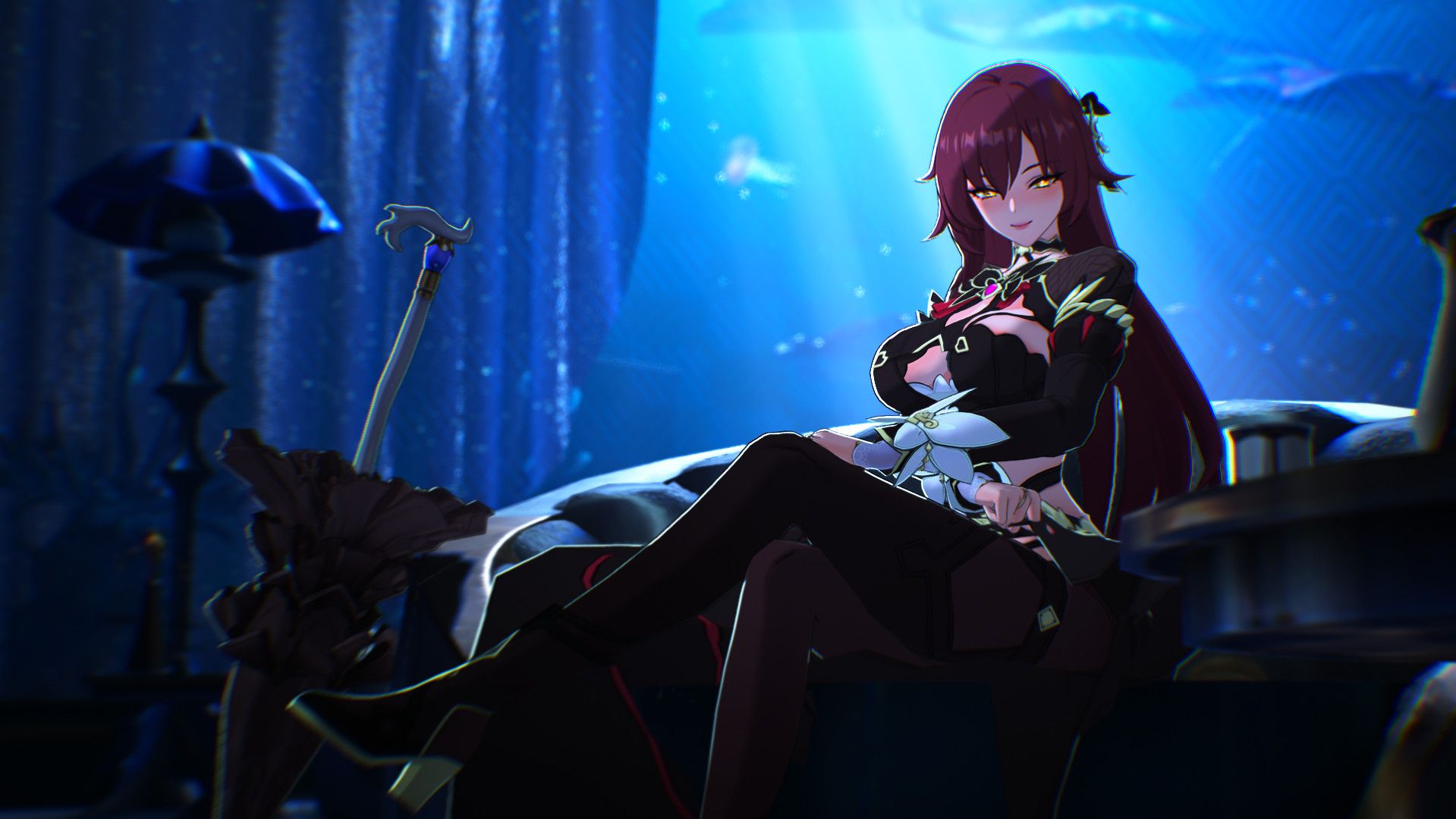 1919x1079 Golden Diva. Cantarella Mod for Wuthering Waves