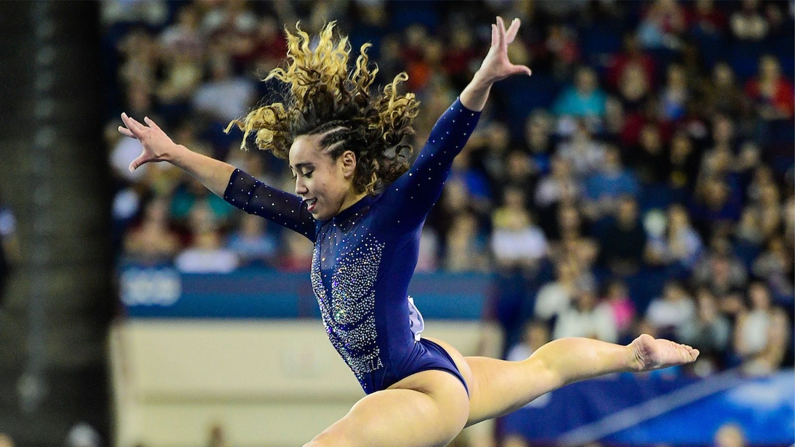 1600x900 NCAA Video Vault: Katelyn Ohashi's floor routine at the 2019 gymnastics championship was the perfect career capper