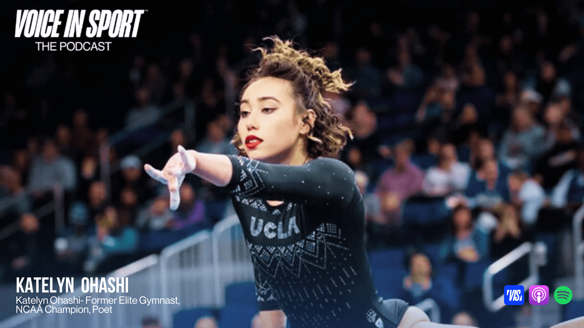 1920x1080 Podcast. Katelyn Ohashi Image in Gymnastics