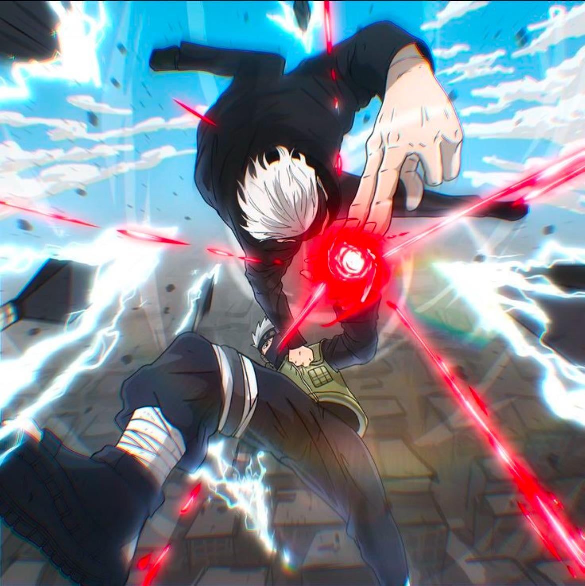 1170x1171 Kakashi Vs Gojo