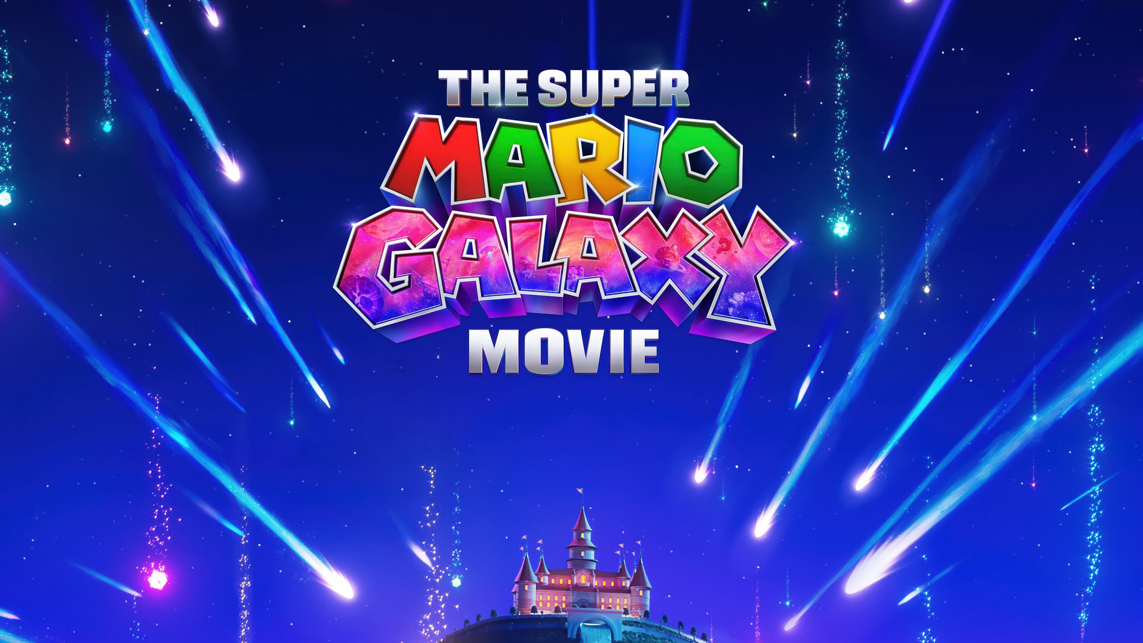 3840x2160 The Super Mario Galaxy Movie Wallpaper 4K, 5K, Movie poster