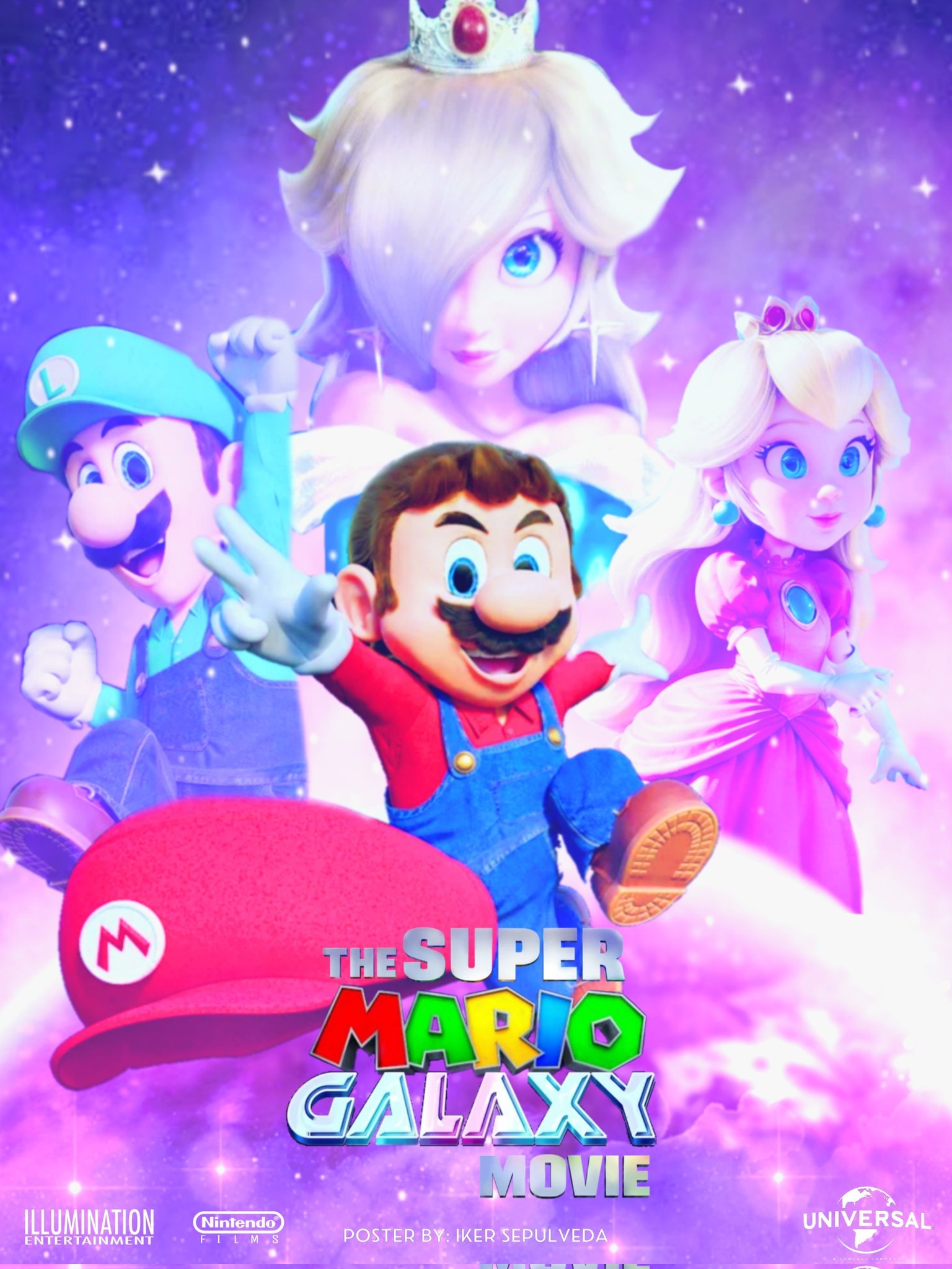 1536x2048 The Super Mario Galaxy Movie Wallpaper