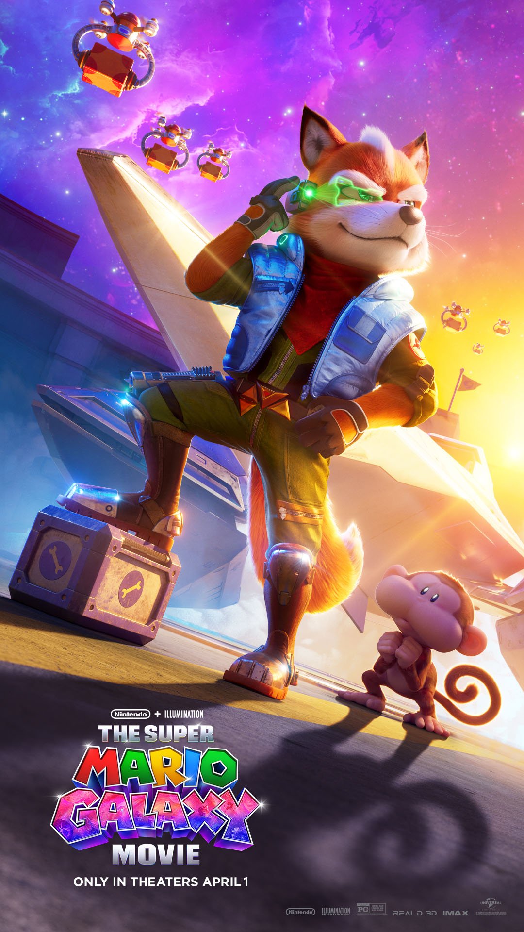 1080x1920 The Super Mario Galaxy Movie. Wallpaper. April 2026