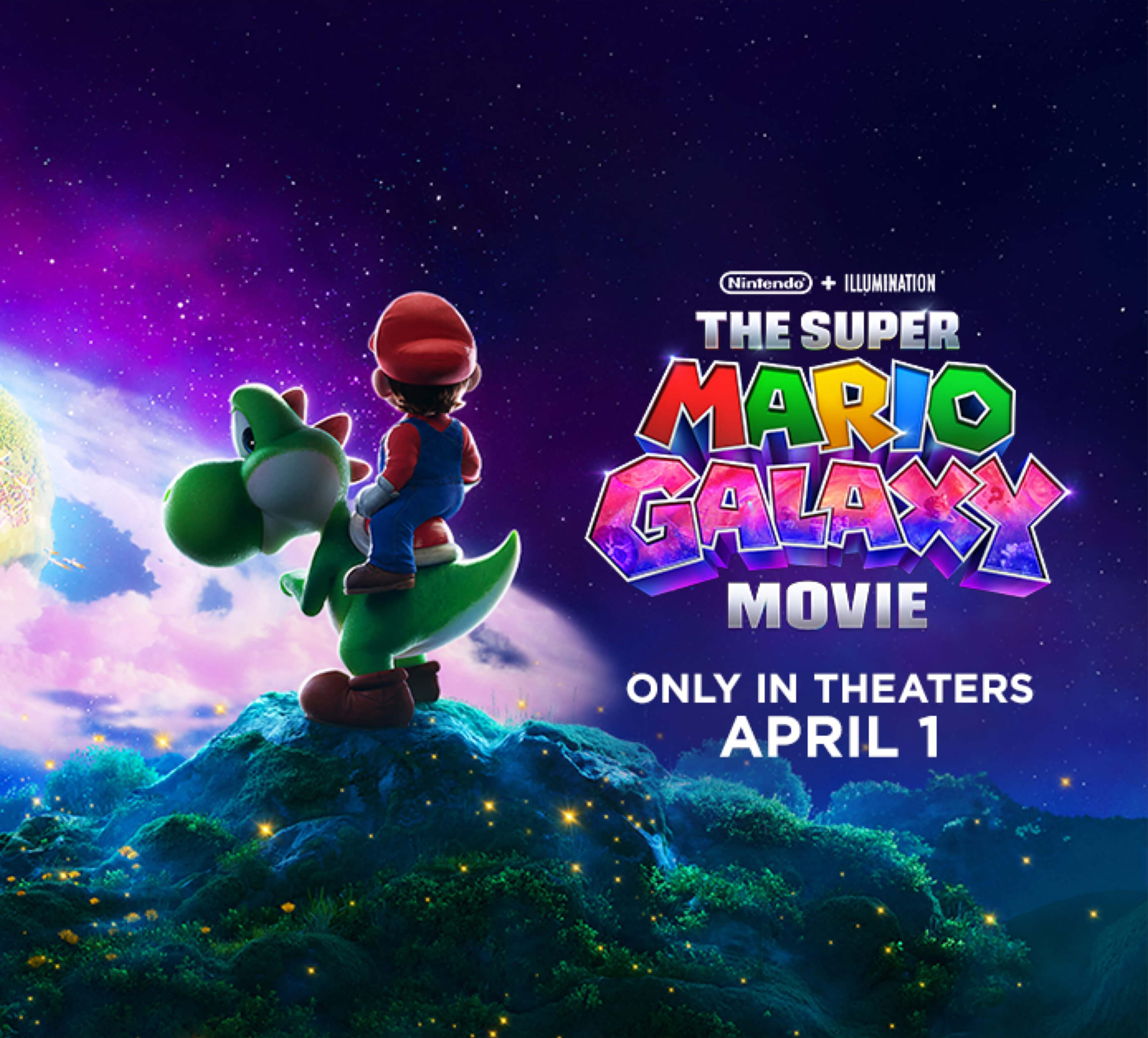 2778x2510 The Super Mario Galaxy Movie. Wallpaper. April 2026