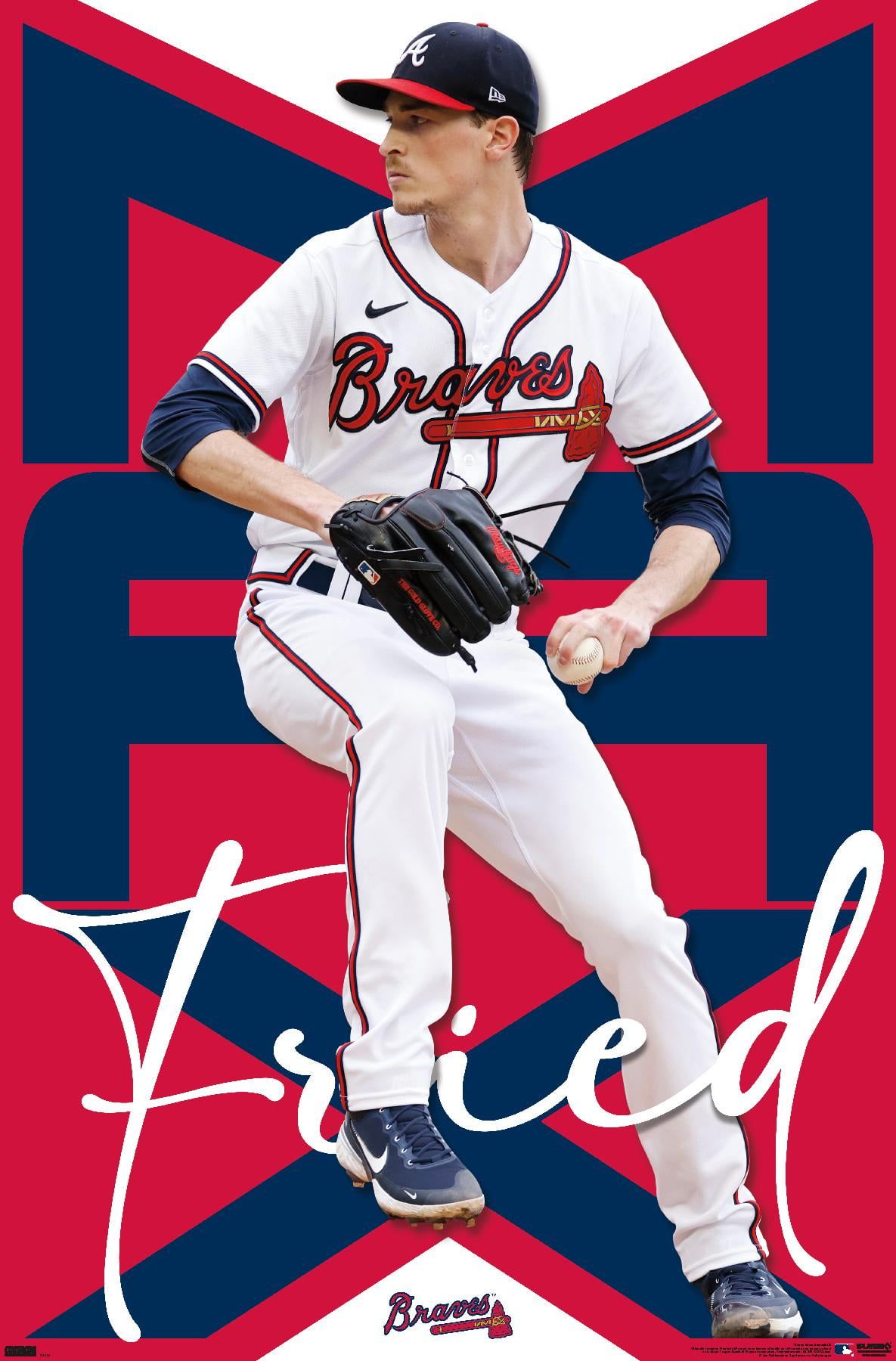 1185x1800 MLB Atlanta Braves Fried 23 Wall Poster, 14.725 x 22.375
