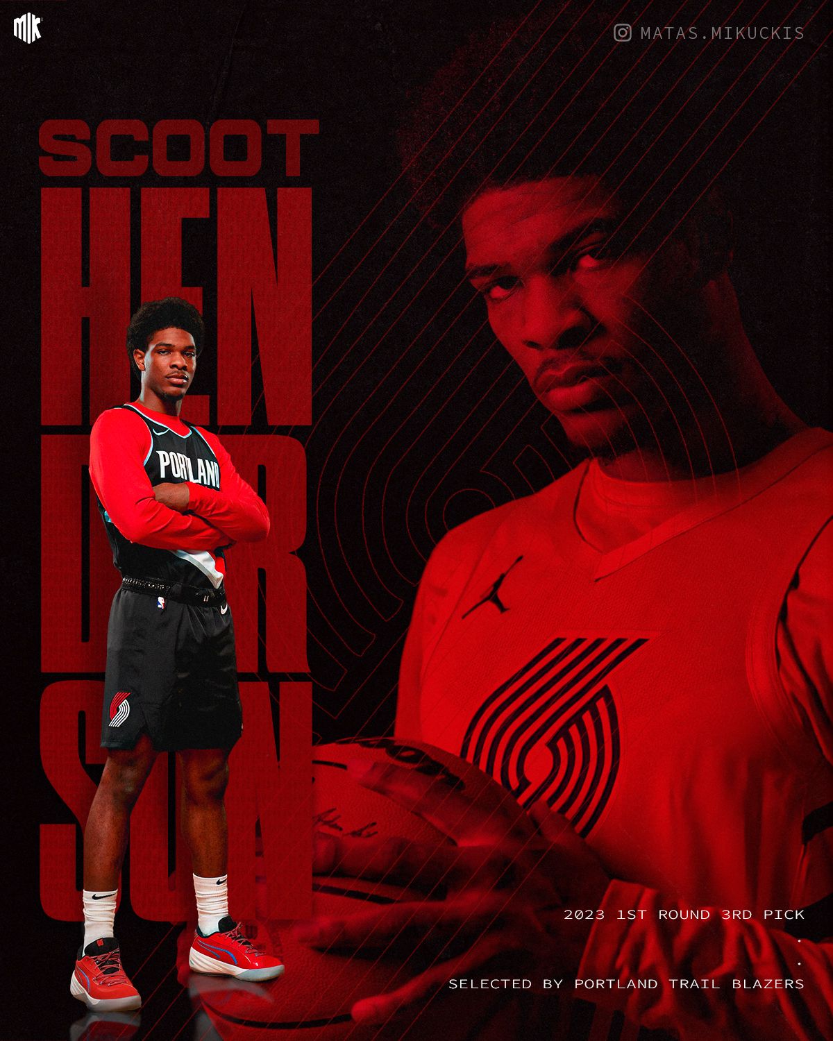 1200x1500 Scoot Henderson.. Poster Design