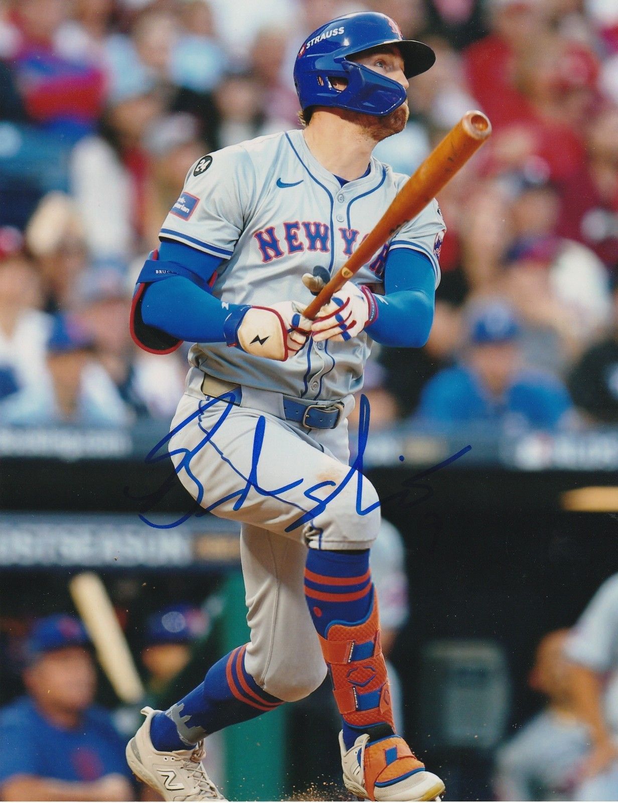 1232x1600 Brandon Nimmo Memorabilia & Autographed Sports Collectibles
