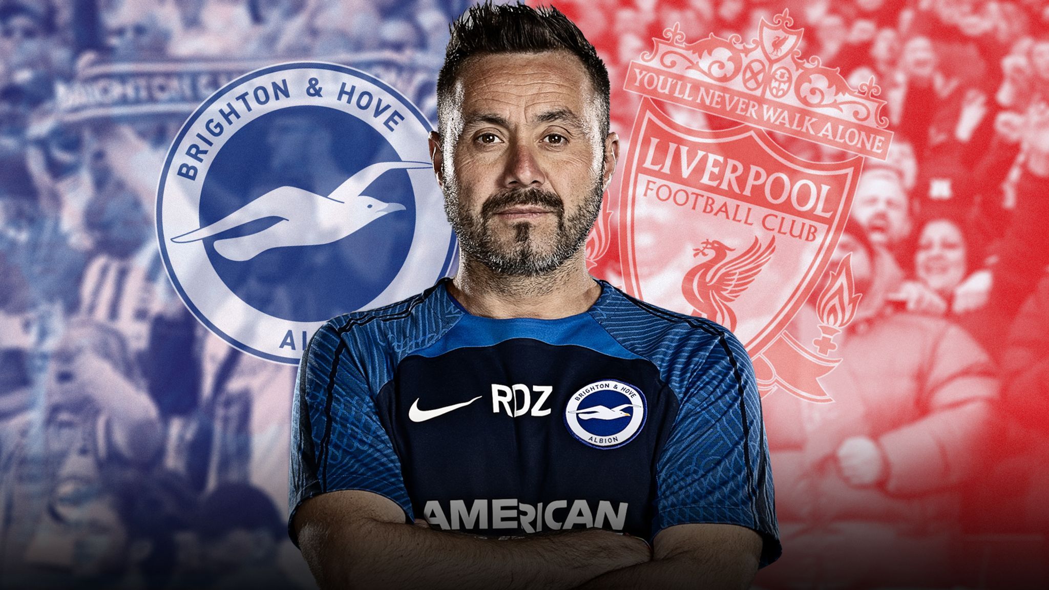 2048x1152 Roberto De Zerbi: Brighton boss is playing beautiful and brilliant football Liverpool dare to go there?
