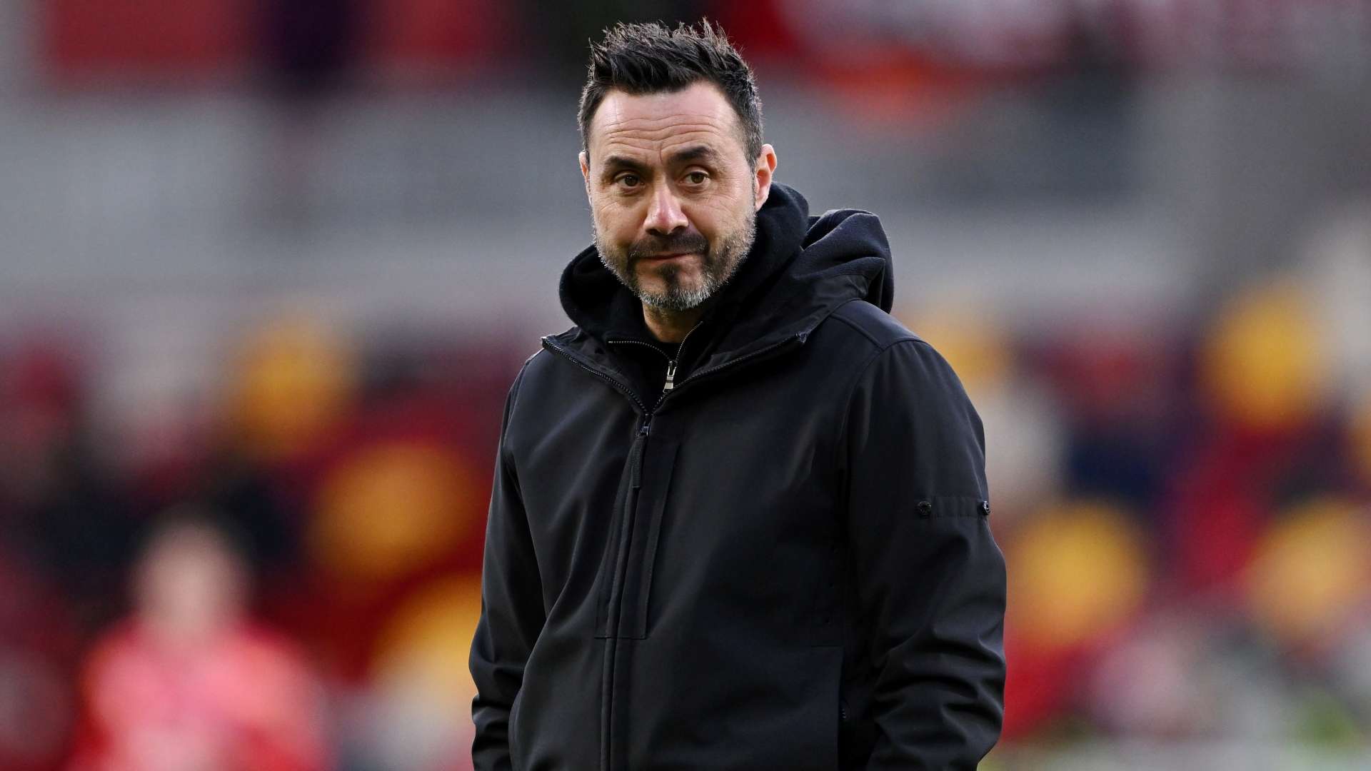 1920x1080 Roberto De Zerbi clarifies his future after shock Brighton exit amid talk he could become Harry Kane's new manager at Bayern Munich. Goal.com UK