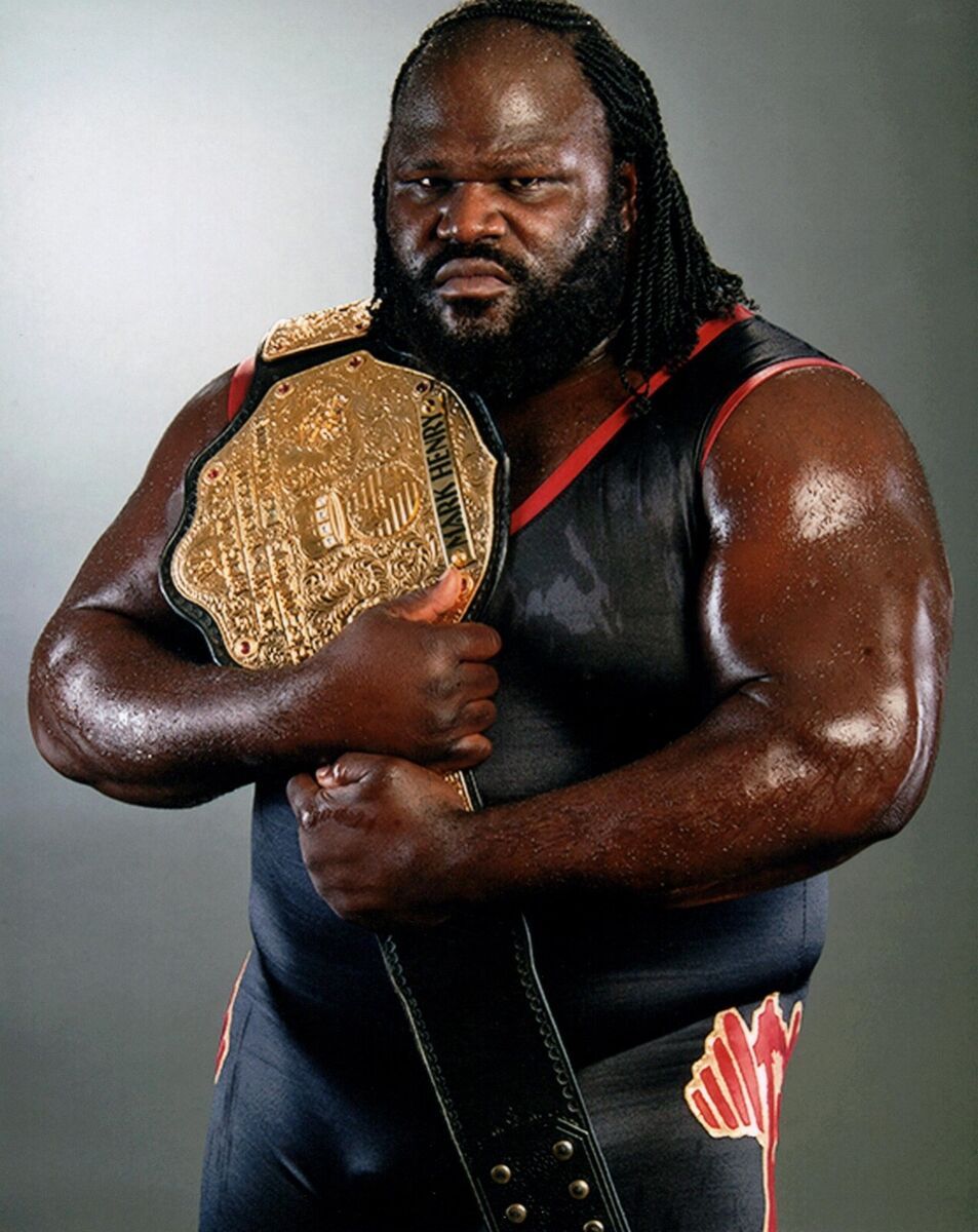 953x1200 Mark Henry 8x10 WWE Pro Wrestling Photo Wrestler AEW Champion