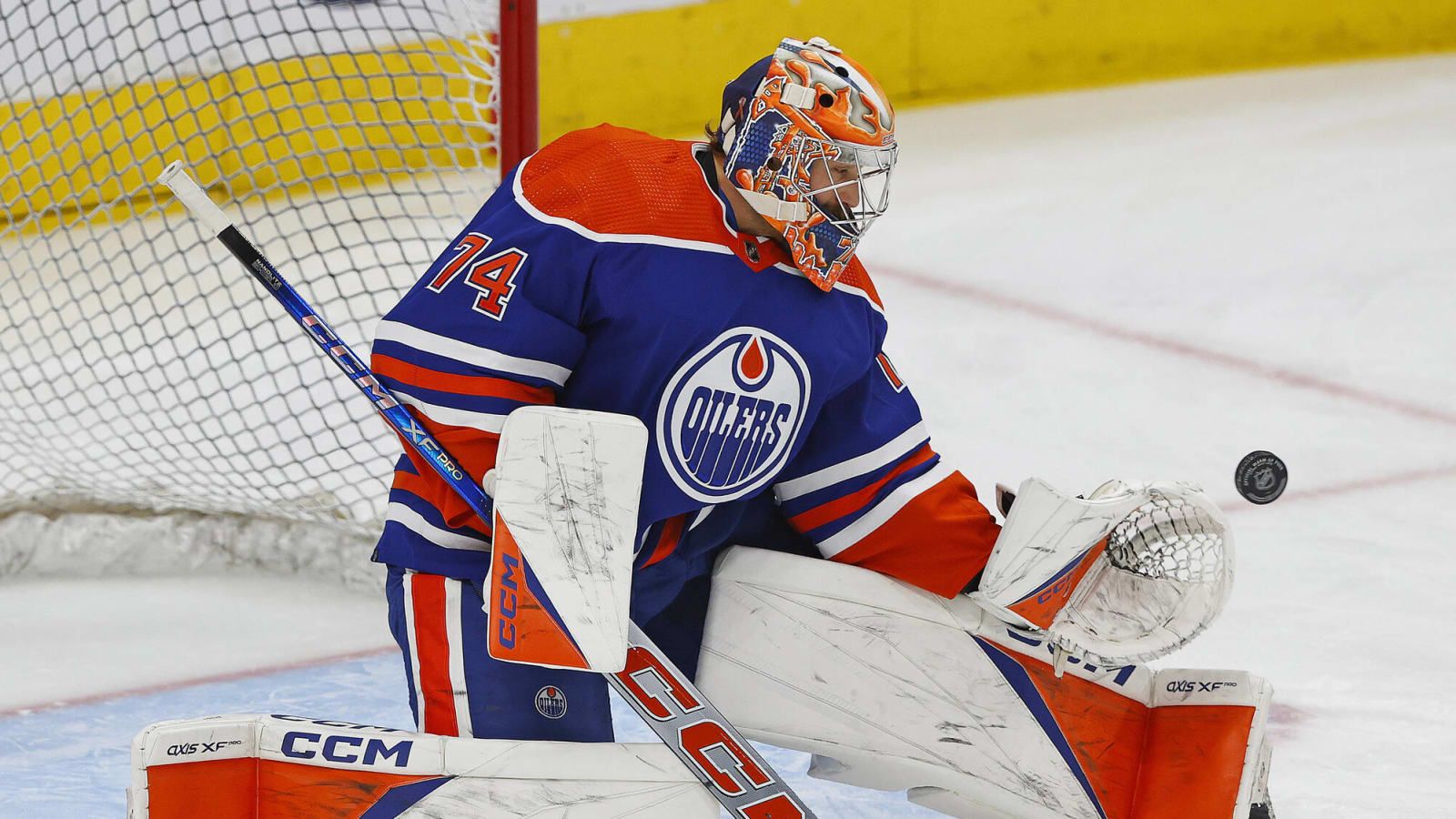 1600x900 Stuart Skinner Oilers Wallpaper