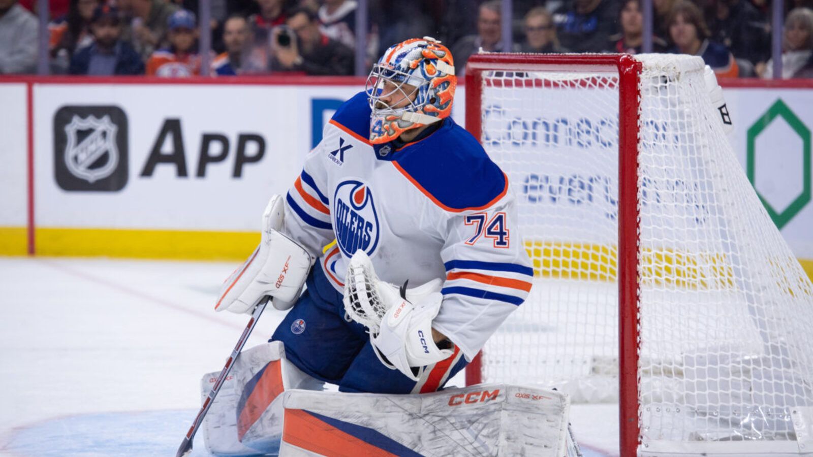 1600x900 Oilers' Stuart Skinner Records 100th Career Win