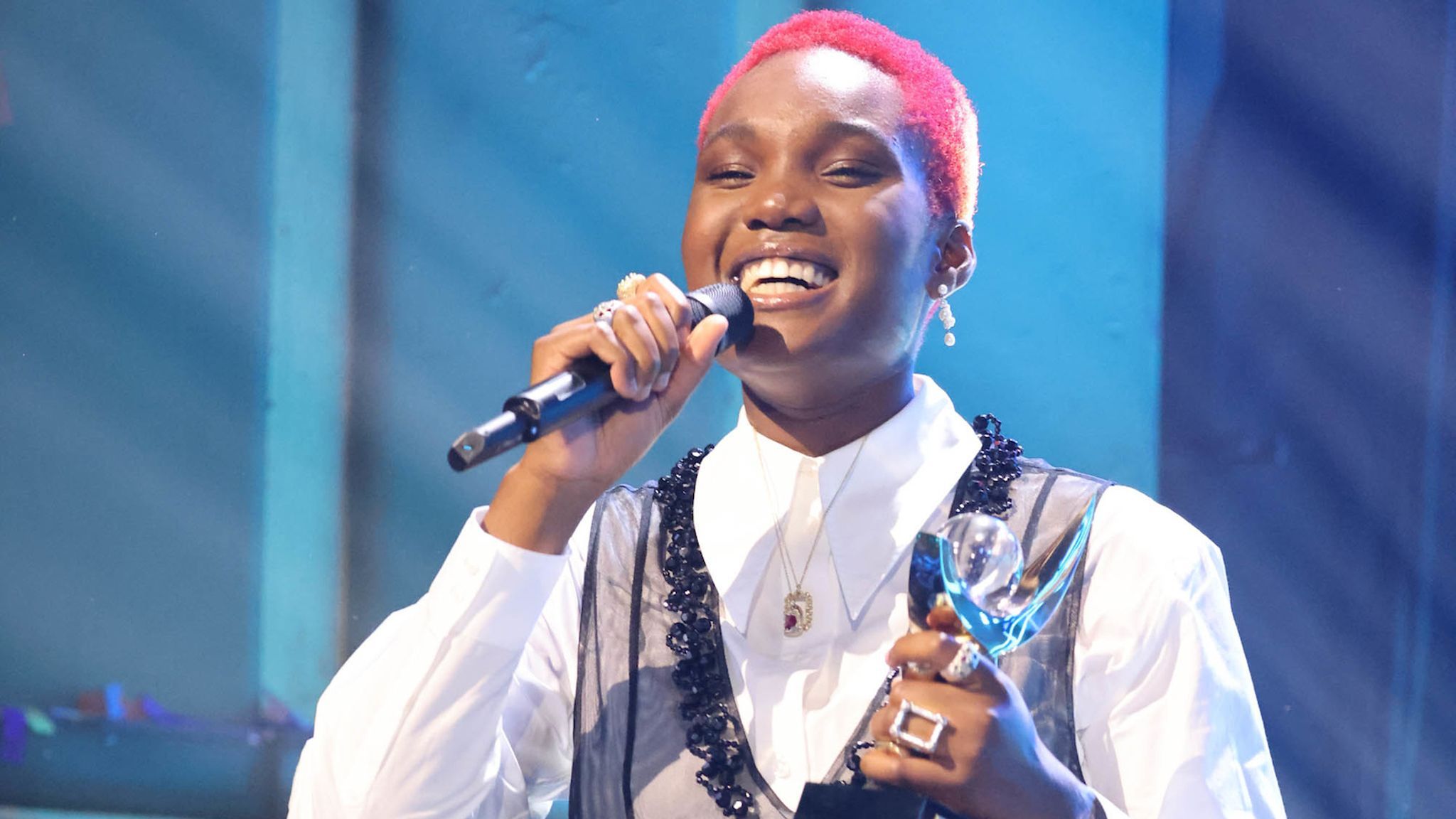 2048x1152 Arlo Parks says she feels 'very blessed' after winning 2021 Mercury Prize with album Collapsed In Sunbeams. Ents & Arts News