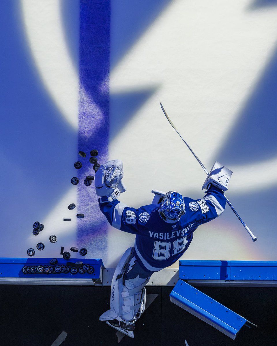 960x1200 With Today's #GoBolts Win, Goalie Andrei Vasilevskiy Earns His 10th Straight 20 Win Season. Only 5 Others Have Done It In NHL History, And It's A Hall Of Fame List: Henrik Lundqvist