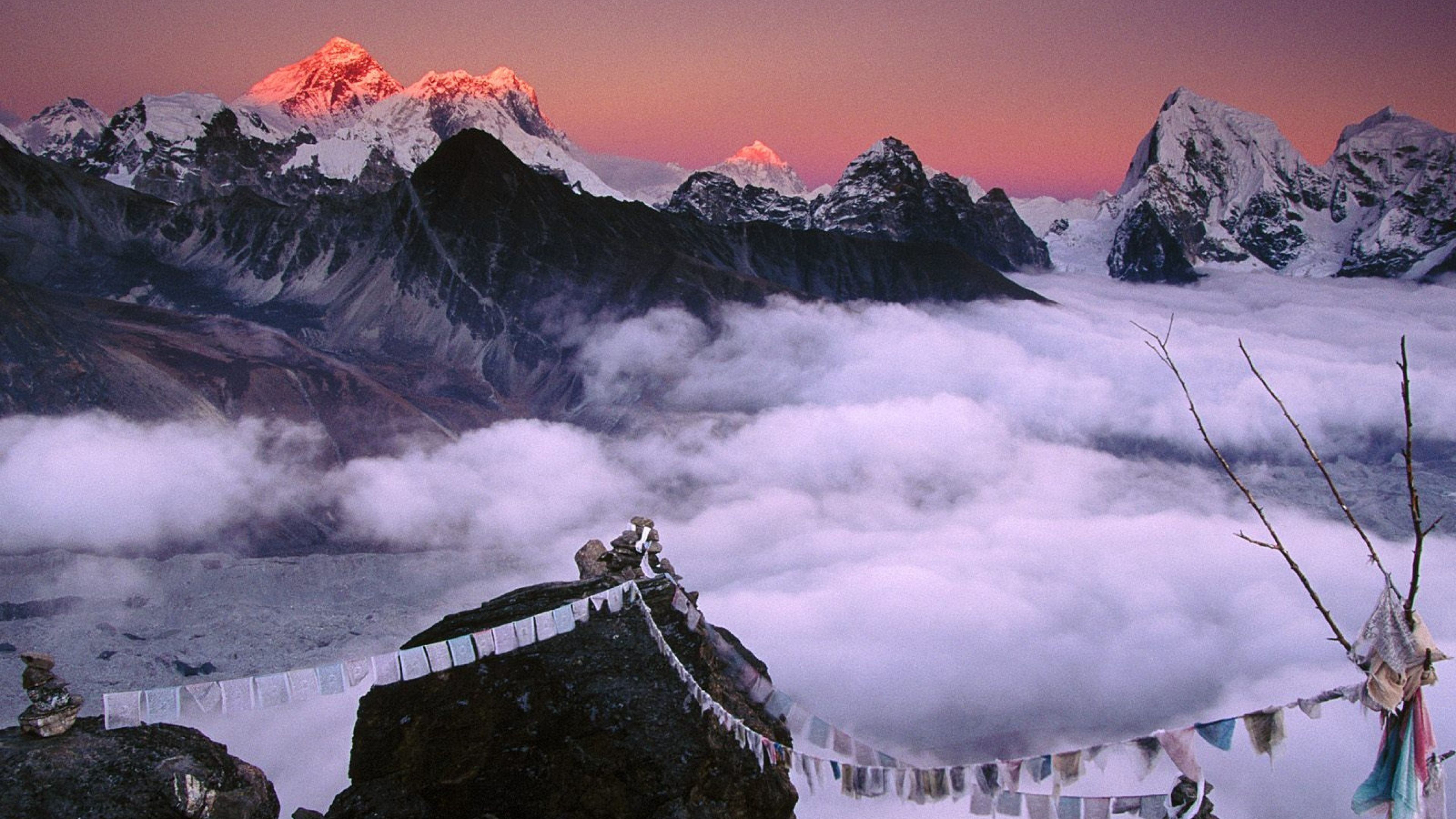 3840x2160 Everest Base Camp Wallpaper Free High Quality Background
