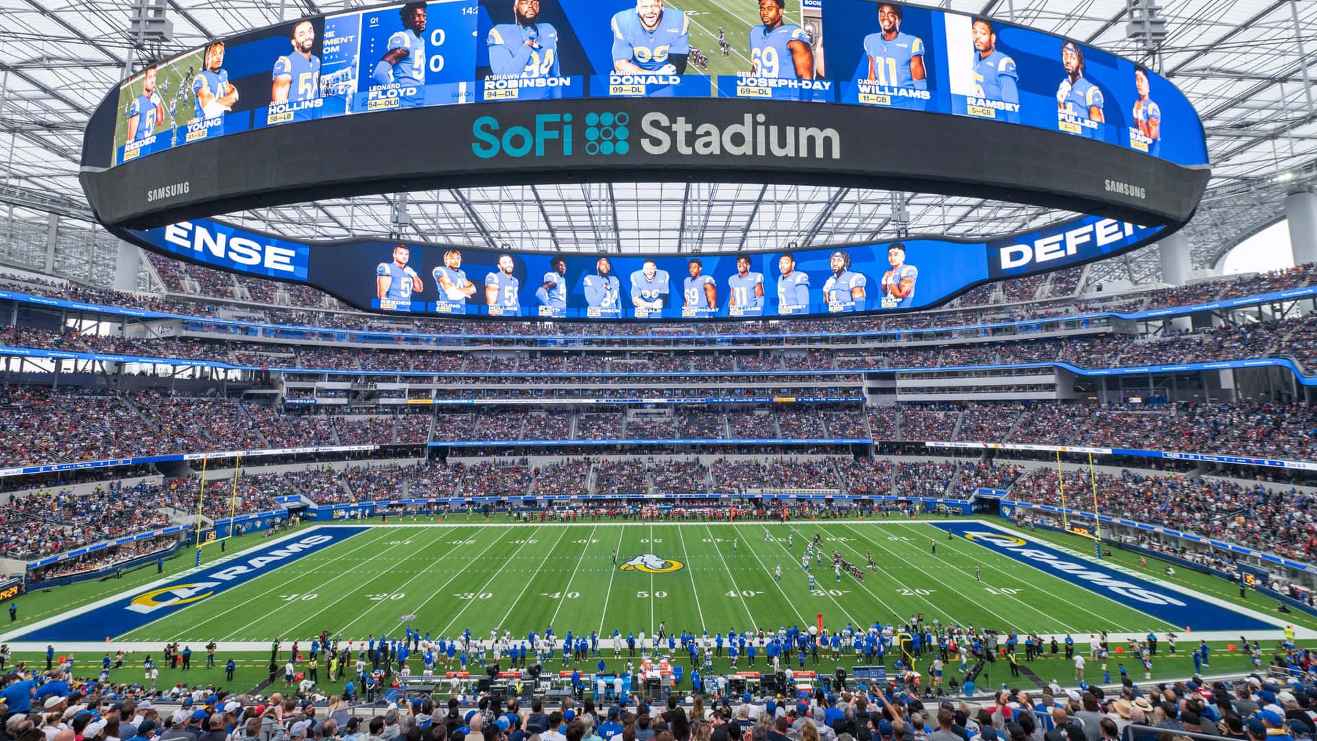 1920x1080 Download Experience the Atmosphere of Rams&Chargers Home Field: Sofi Stadium