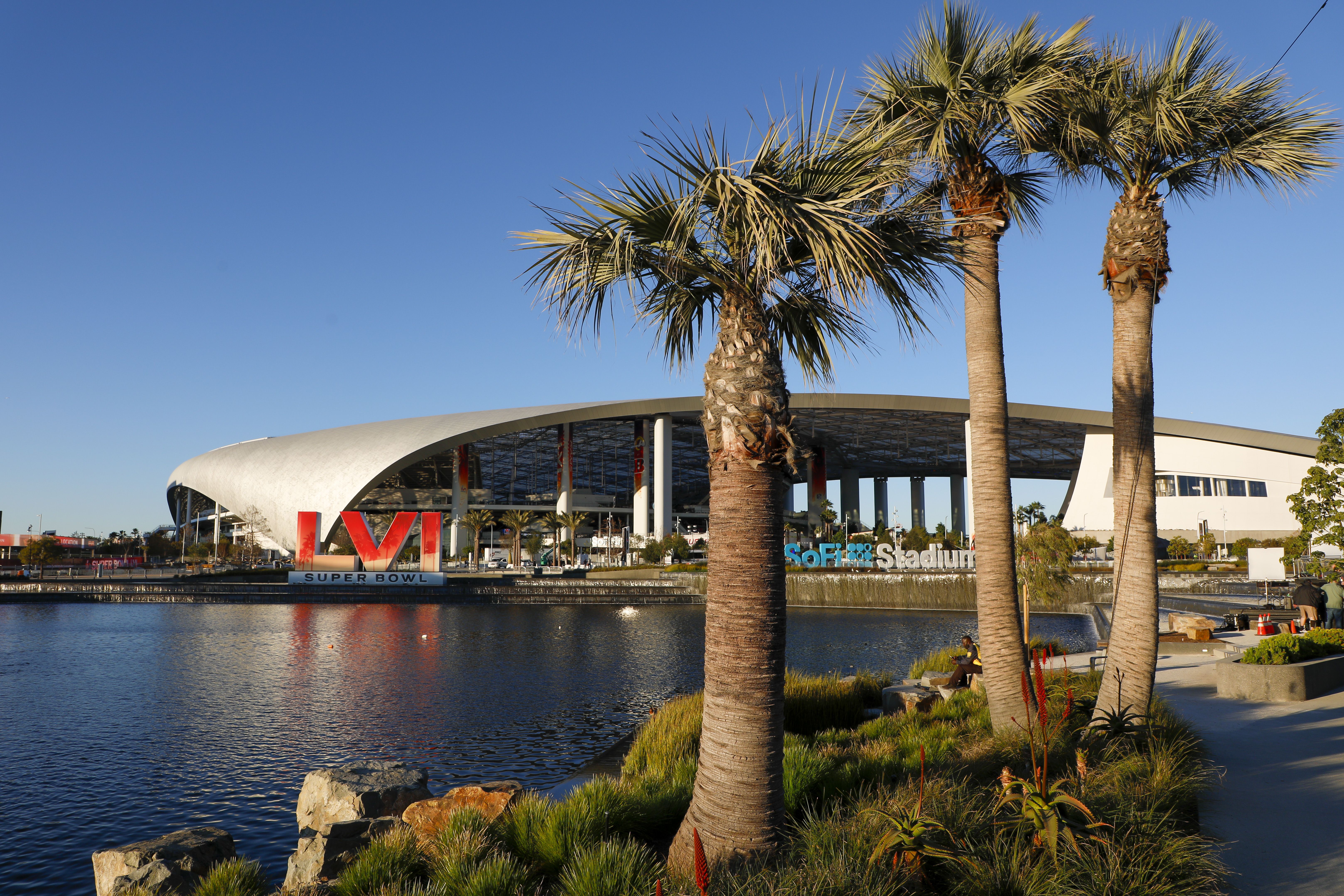 6470x4313 Photos: Signs of the Super Bowl at SoFi Stadium