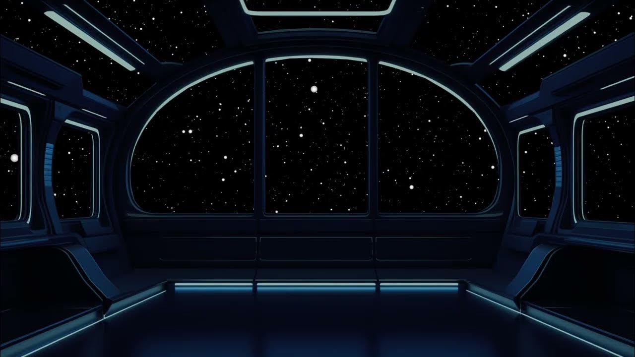 1280x720 Zero Gravity Sleeping Pod: Weightless Space Ambient Music for Fast Sleep and Relax