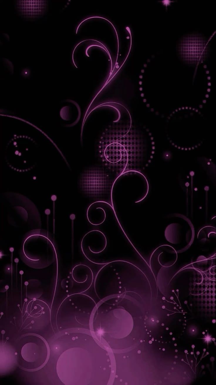 736x1308 Hot pink and black y2k phone wallpaper