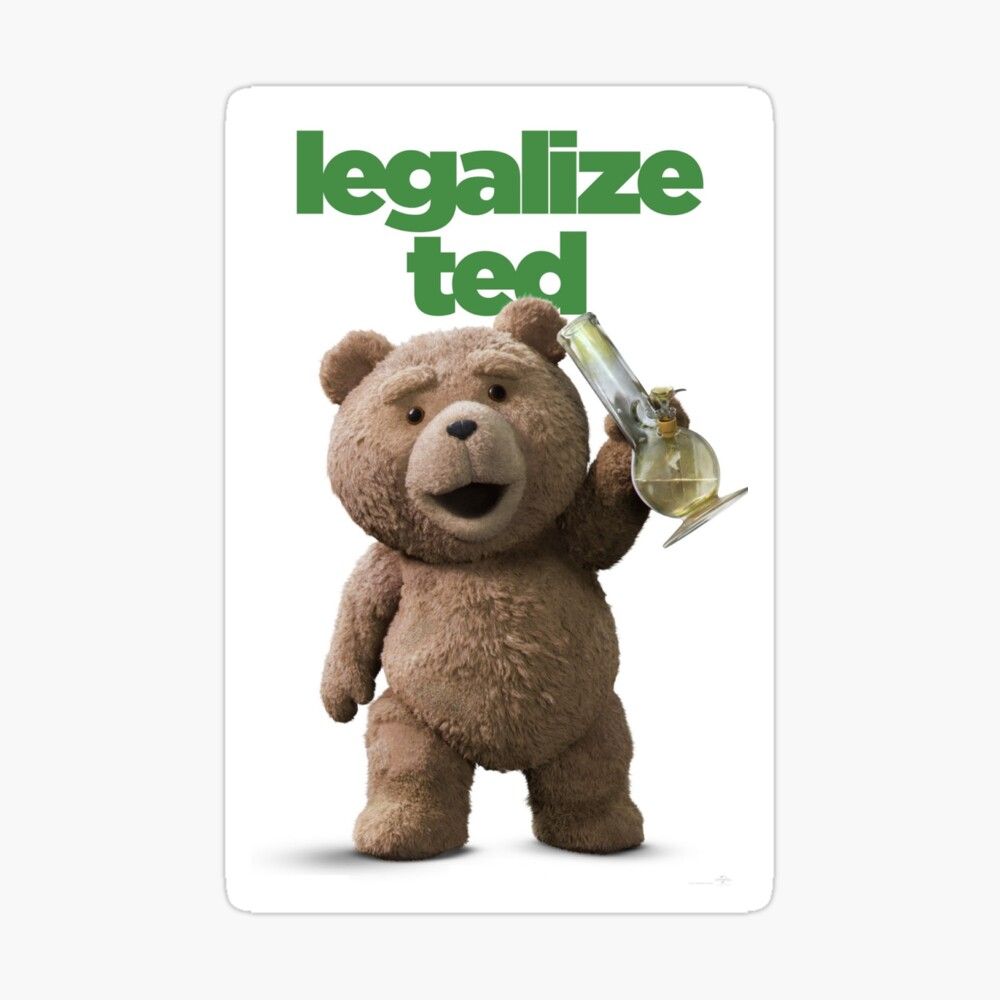 1000x1000 TED LEGALIZE. Phone cases Postcard